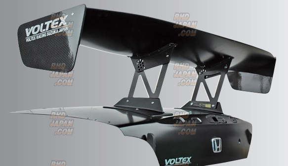 VOLTEX GT Wing Type 1 - 1500X245mm Wet Carbon Type-B End Plate